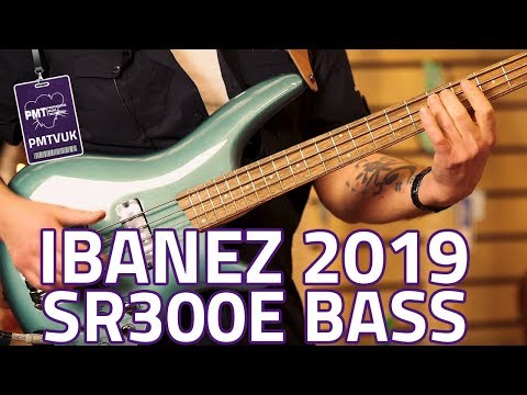 ibanez-2019-sr300e-bass-guitar---metallic-sage-green-demo