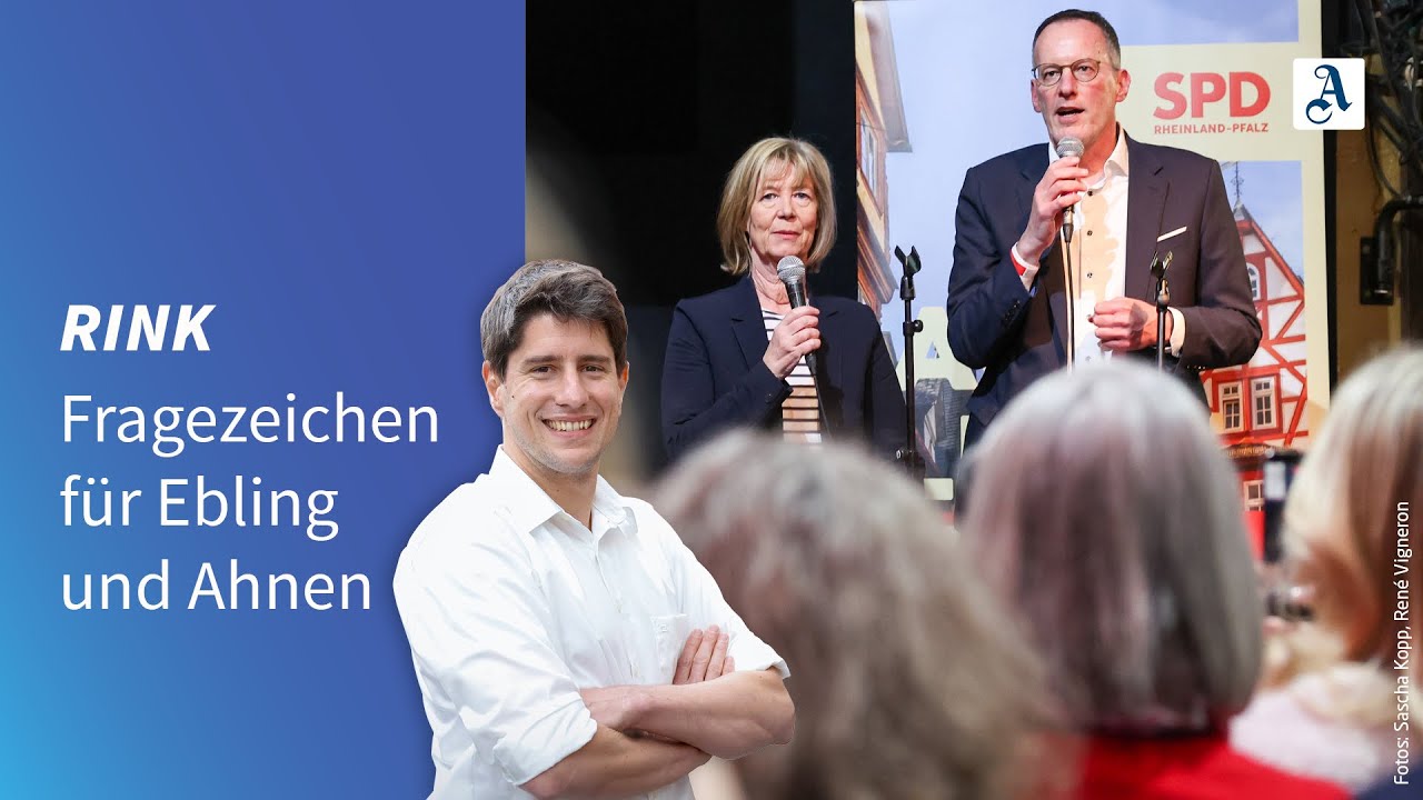 Fragezeichen für Ebling und Ahnen