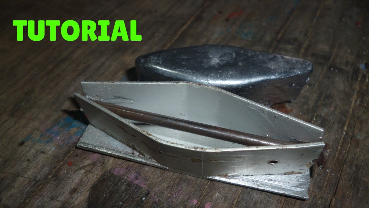 #COMO HACER este #MOLDE PARA #PLOMADA CORREDIZA. ¡QUE FACIL!!!