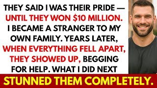 My Parents Won $10M and Kicked Me Out — Five Years Later, They Showed Up Begging for Help. So I...