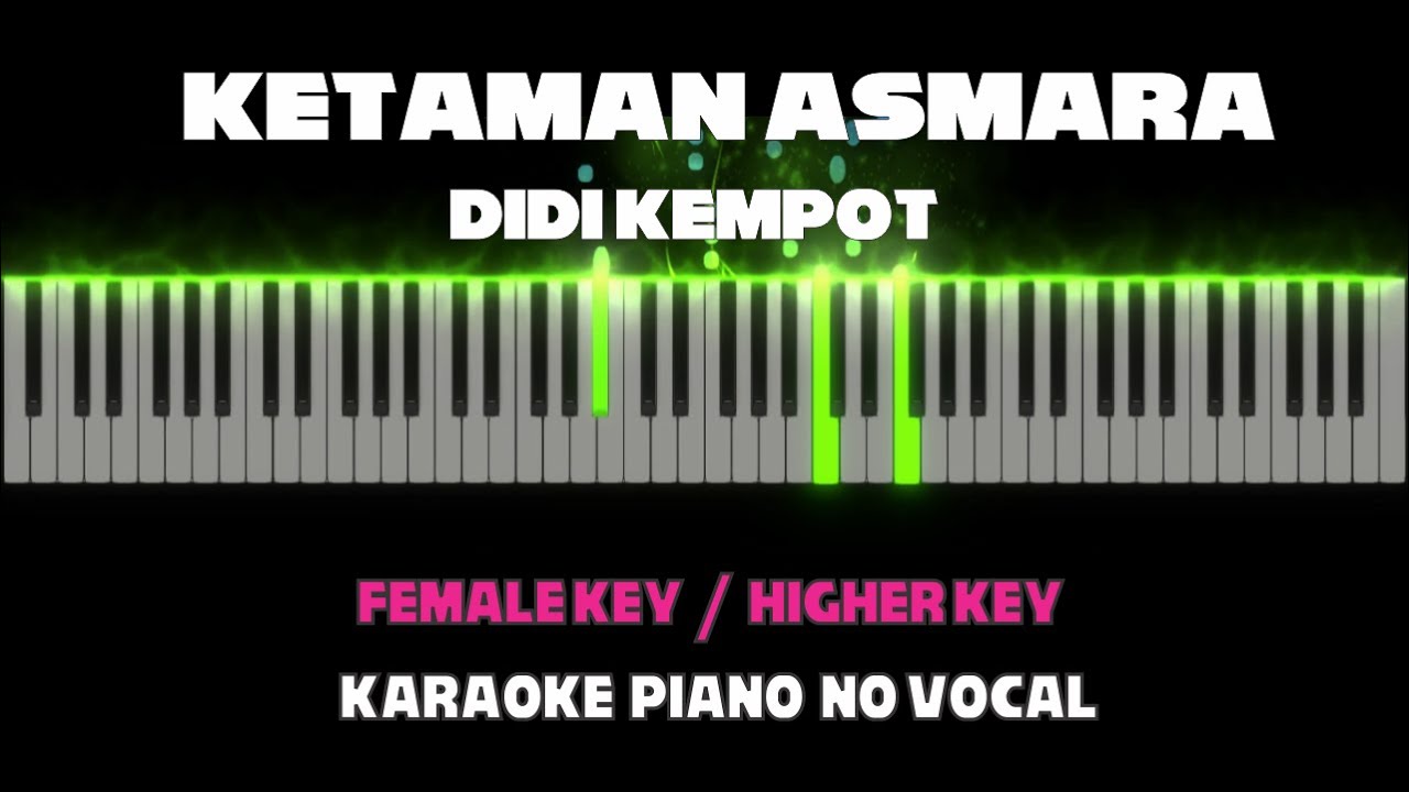 KETAMAN ASMARA - Didi Kempot ( Karaoke Akustik Piano [ FEMALE KEY] ) by Othista