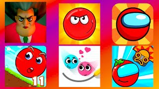 Scary Teacher, Red ball 4, Roller Ball, Red Ball 11, Love Balls, Bounce Ball 3D Android&ios Gameplay screenshot 5