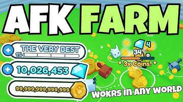 How To Become Rich While AFK In Pet Simulator X! 2024