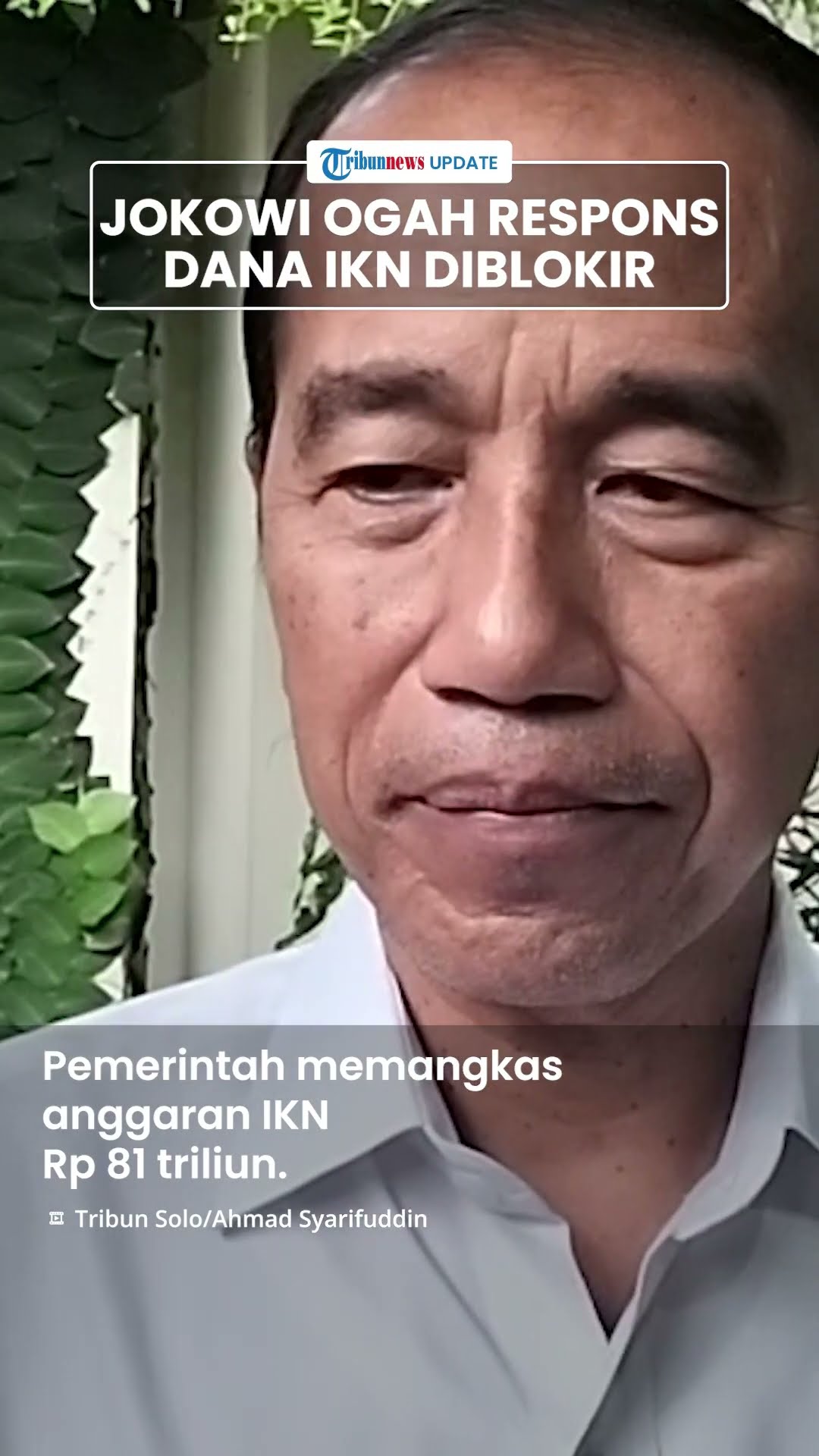 Isu IKN Mangkrak Trending di Medsos seusai Anggaran Ditinjau Ulang Prabowo, Jokowi: Tanya Pemerintah