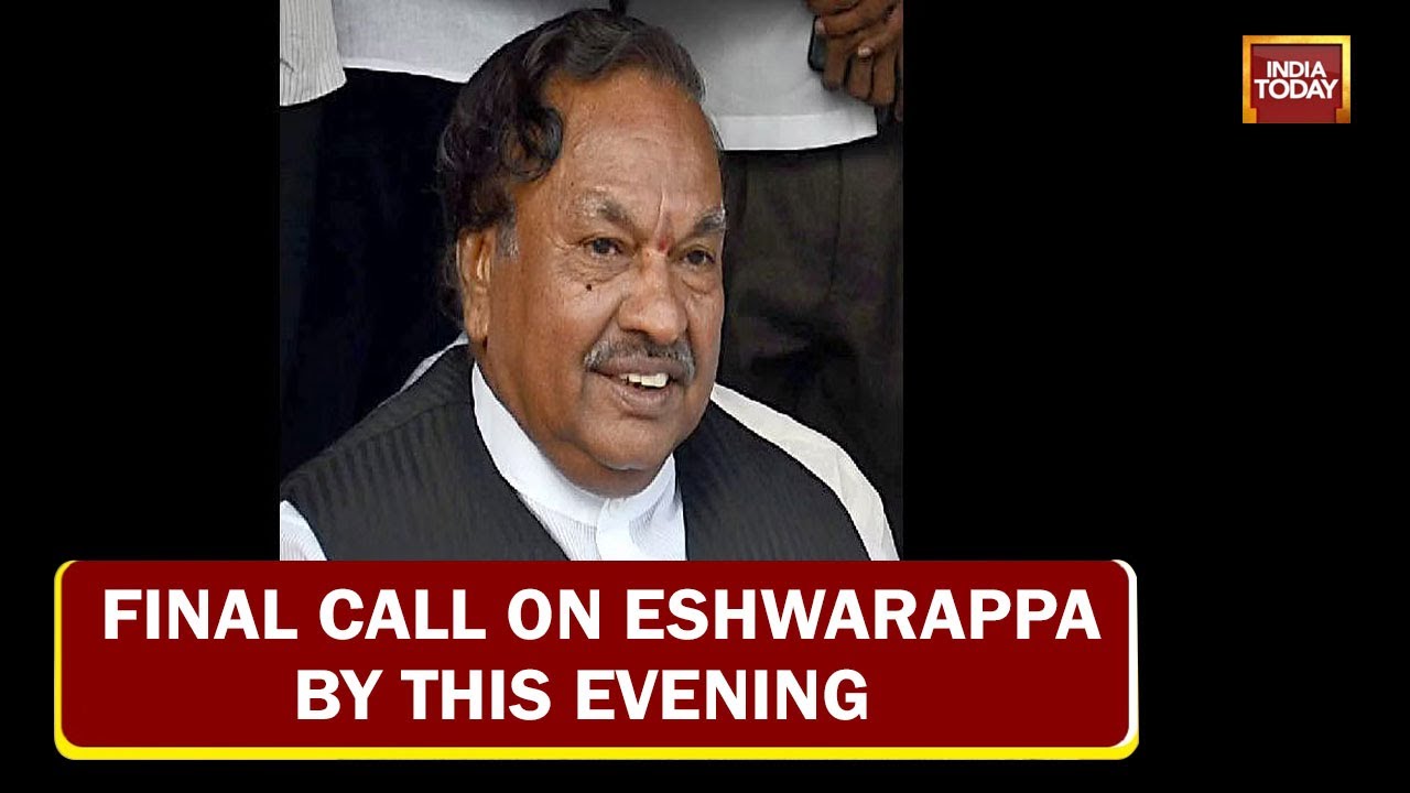 Karnataka Death Politics: Final Call On Eshwarappa By This Evening | Will BJP Sack Eshwarappa?