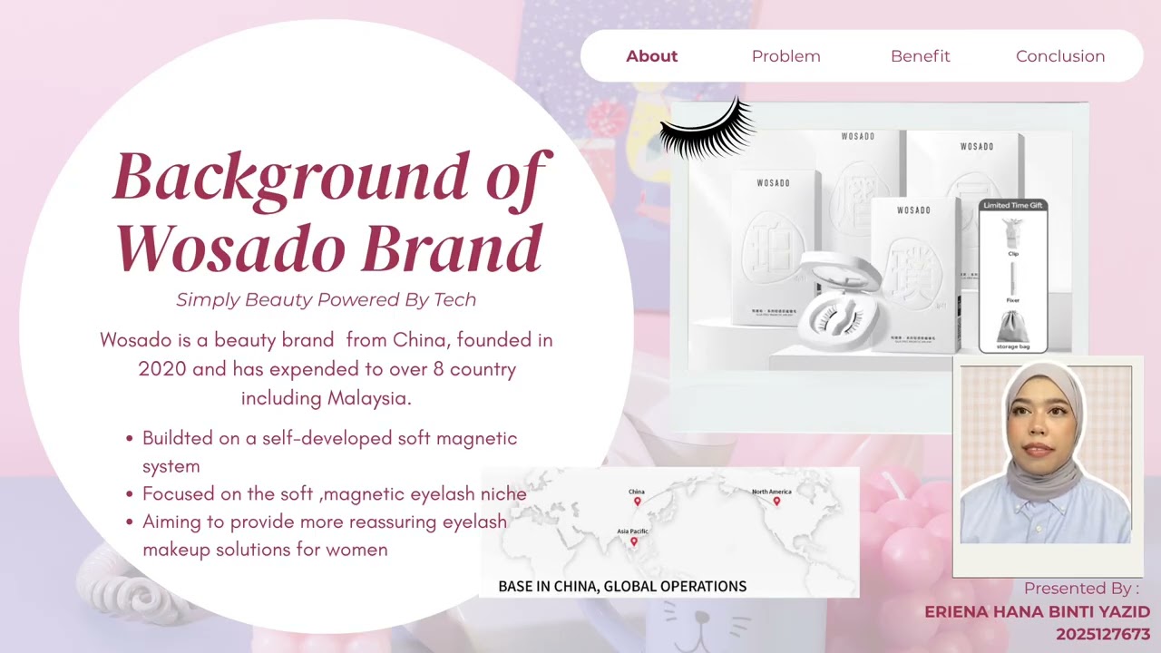 BALCC503-28 BUSINESS PITCHING (Individual Assignment) -Wasado Magnetic Lashes