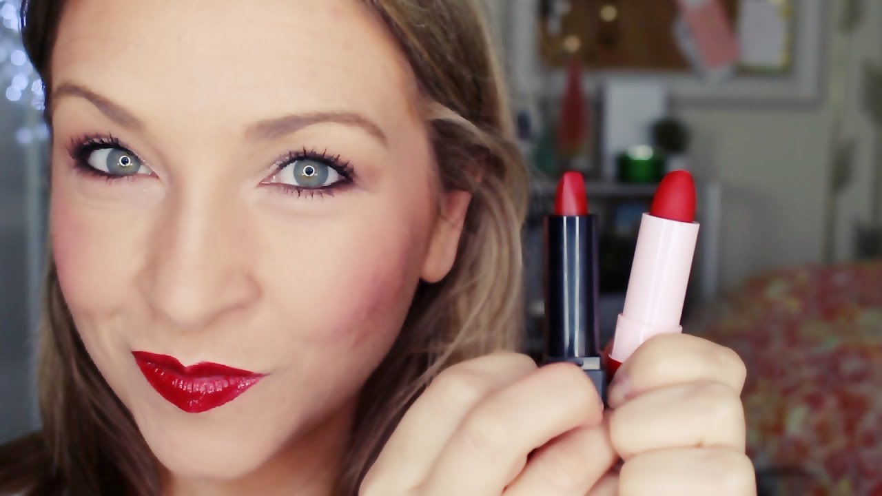 Holiday Beauty 2018 | Red Lip Makeup Tutorial | Makeup over 30