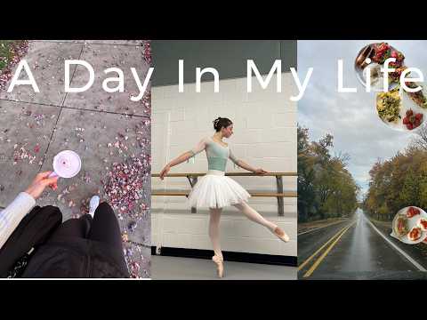 a cozy fall performance vlog | a day in my life as a ballerina with grand rapids ballet