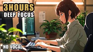 3 Hours Programming Music Deep Focus No Distractions Session