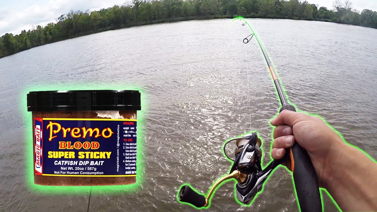 Fishing For Catfish With NASTY STINKBAIT (Does it work?) 