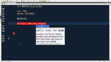 Lecture 9.2 : Practising One-Dimensional Arrays — [Abdul Bari] Java Course