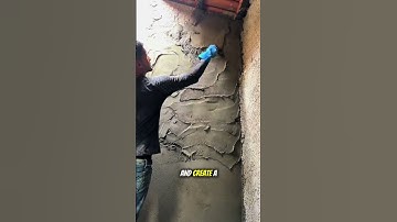 "Amazing Wall Plastering Tool – Perfect Smooth Finish Like a Pro! | Cement Rendering Technique 2025"