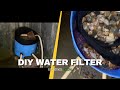 Cleaning my DIY fish tank water filter | fixed my broken Plastic tank to keep Catfishes 🐠| 