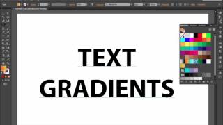 Adobe Illustrator: Gradient Text