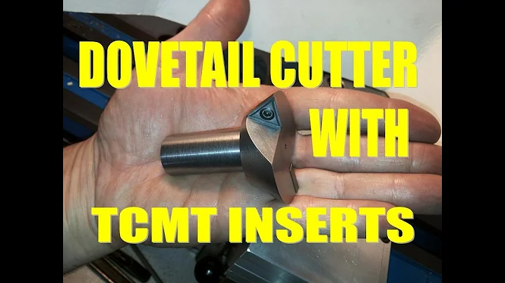 Dovetail cutter with TCMT insert
