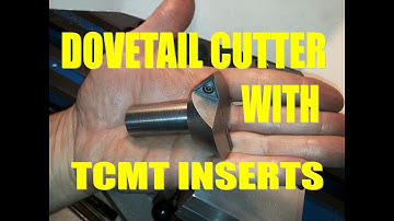 Dovetail cutter with TCMT insert