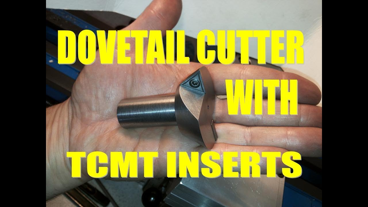 Dovetail cutter with TCMT insert YouTube