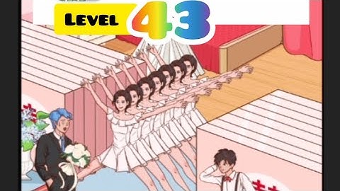 Annoying puzzle game walkthrough level 43 help the groom reach the bride#trickypuzzle #youtubevideo
