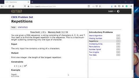 PYTHON Repetitions - CSES Introductory Problems #3