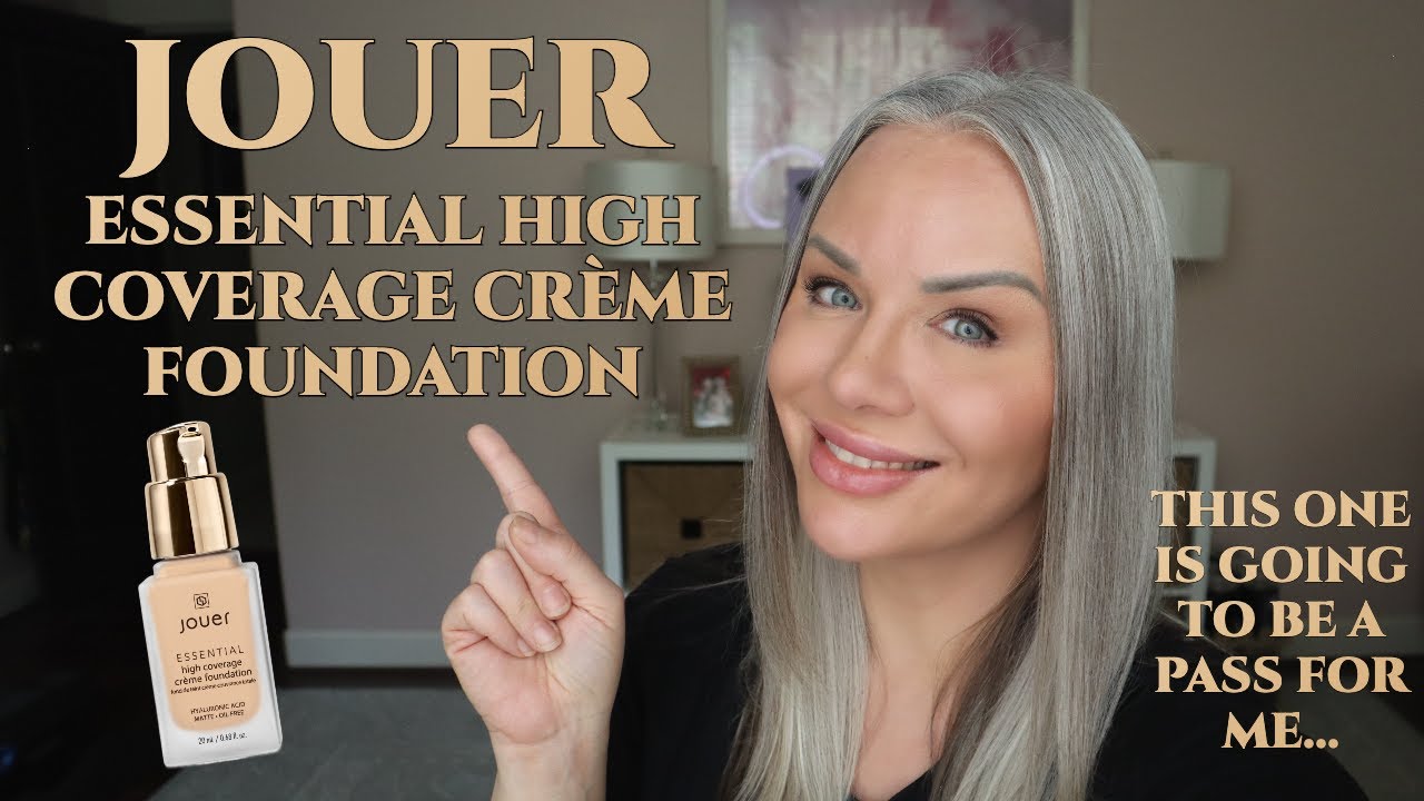 Trying Liquid Foundation (& Failing) - Jouer Essential High Coverage Crème Foundation