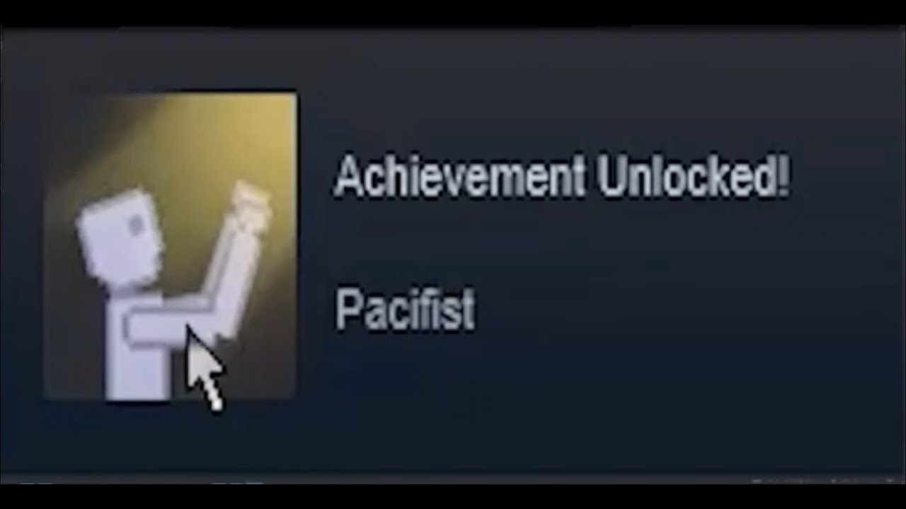 people playground pacifist achievement be like