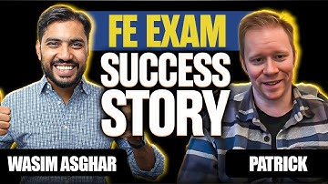 How Patrick passed FE Electrical & Computer Exam in First Attempt!