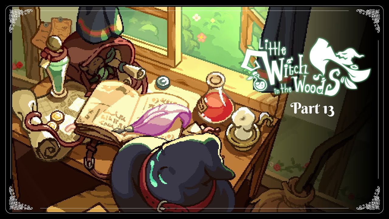 Let's Play The Little Witch In The Woods: The Temple, Lots of Cats, and Potion of Courage Part 13
