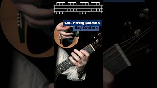 Oh, Pretty Woman - Roy Orbison Riff Tabs Tutorial - Dr. Guitar