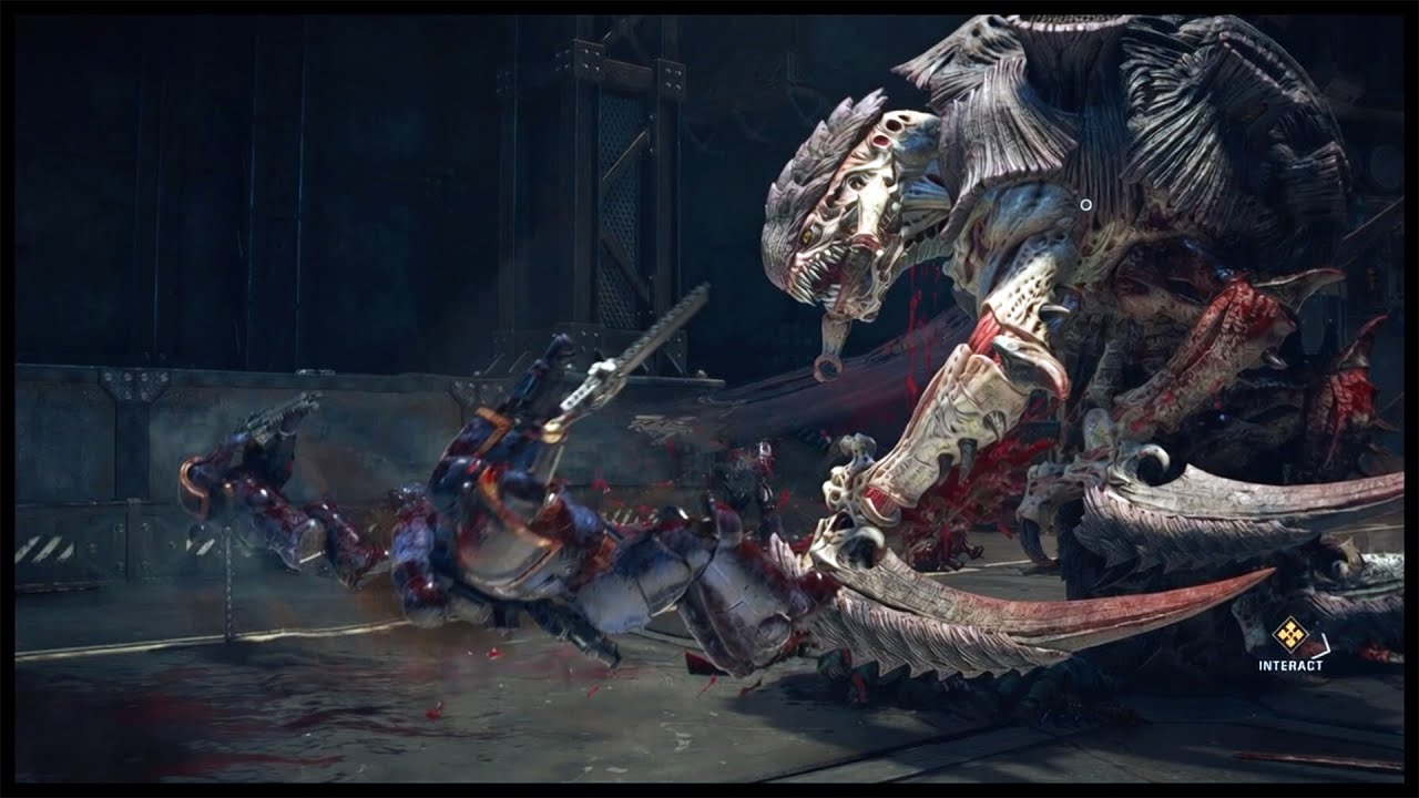 Space Marine 2 - Imperial Guard VS Tyranids - NPC Wars - YouTube