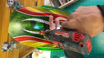 SILVER AND GOLD LEAF SPINNING TOOLS