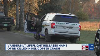 Vanderbilt LifeFlight releases name of crew member killed in helicopter crash