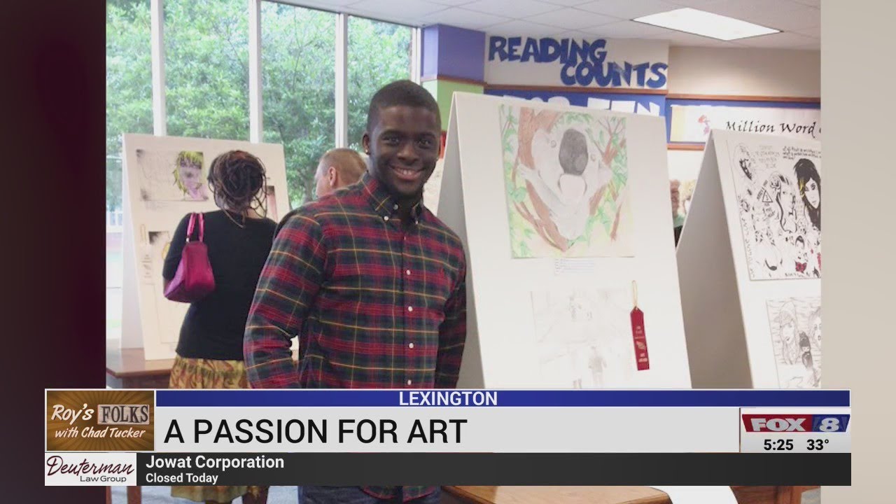 Roy's Folks: Lexington man shares passion for art