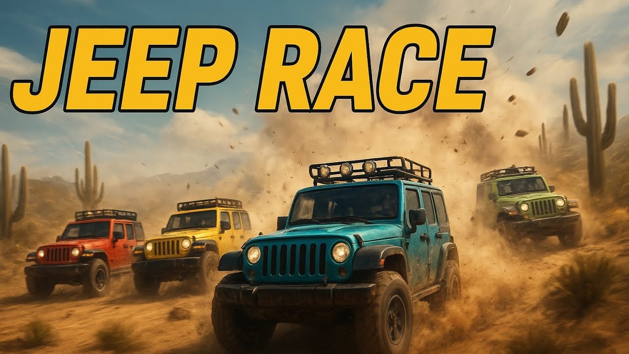 👉 "Extreme Jeep Race Challenge | Offroad Desert Adventure 2025 🚙💨"