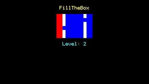 Fill The Box - ORIC - BASIC 10 lines (80 chars)
