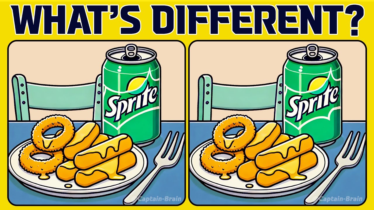 🧠🧩Are You Good Enough to Find All the Subtle Differences? (A Bit Tricky)