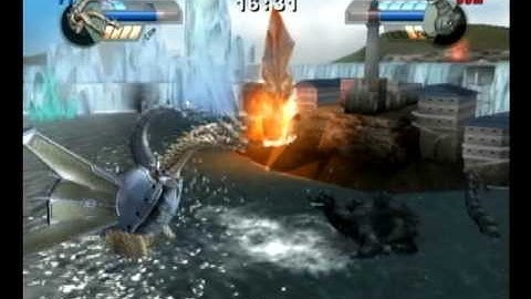 Godzilla: Unleashed - Mecha-King Ghidorah vs Godzilla 1954