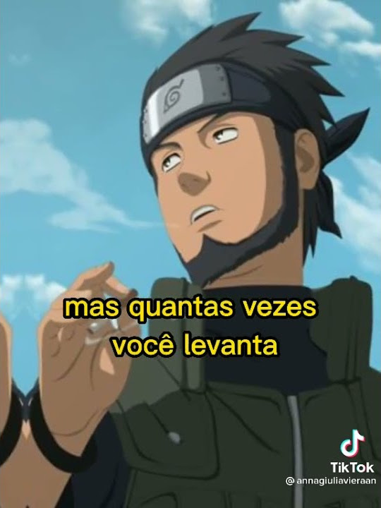 Personagens de Naruto dando conselhos 