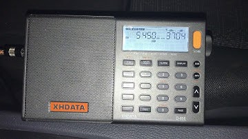 DXing in the jungle with the XHDATA D-808: Military 1 Information VOLMET 5450 kHz USB, UK