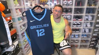 Details Ja Morant Nike Authentic Memphis Grizzles Icon Jersey News