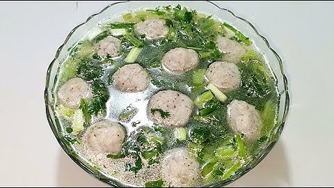 Cách nấu Canh Cải Bẹ Xanh Cá Thác Lác ngon thanh mát đơn giản - Bếp Nhà Hoàng