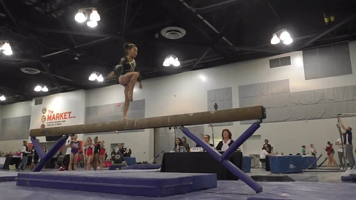 Hanh Hoang USAG Level 7 Beam / Scored 9.9