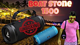 Boat Stone 1500 Bluetooth Speaker Unboxing | Boat Bluetooth Speaker