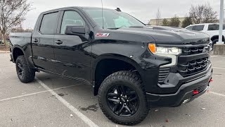 2023 Chevrolet Silverado 1500 LT Trail Boss 3.0 POV Test Drive & Review