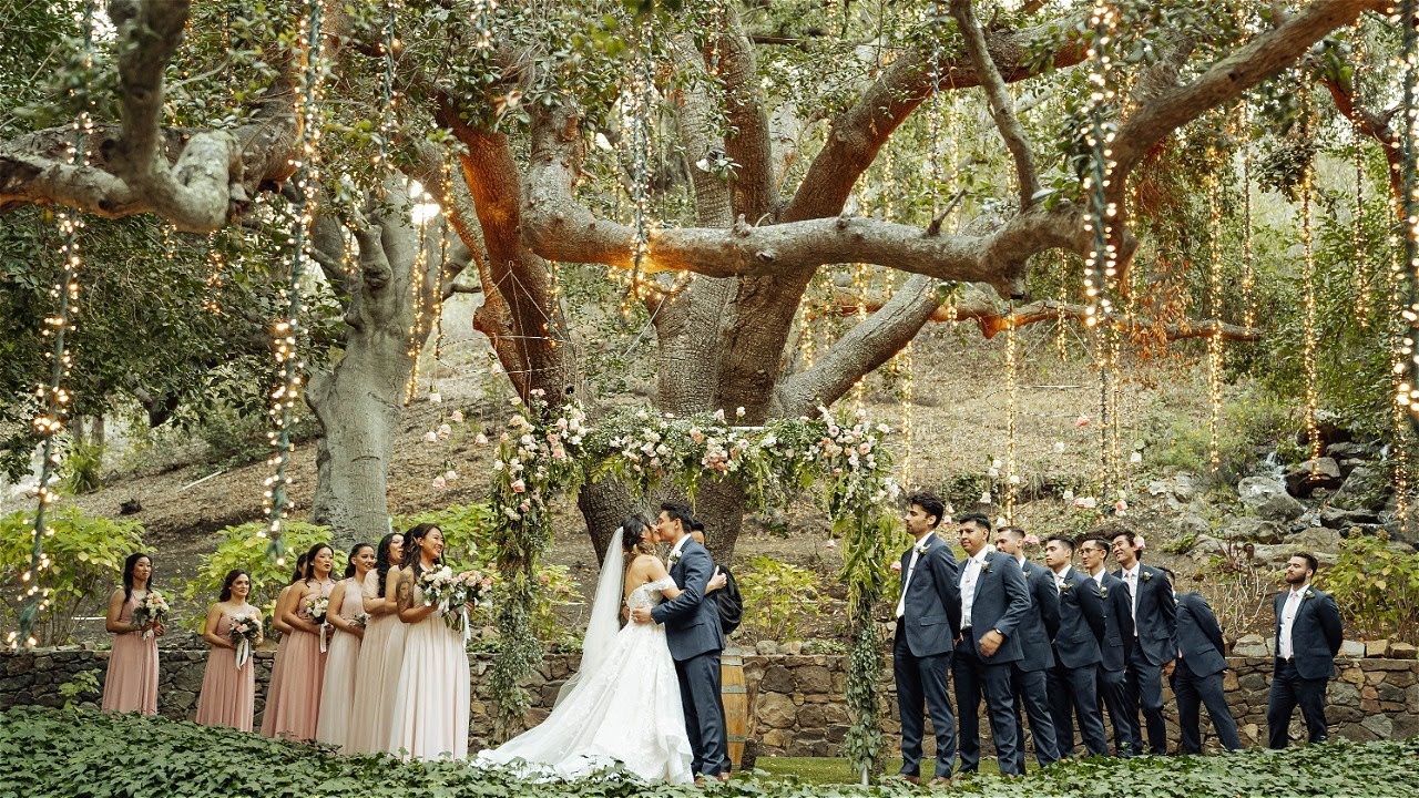Carlos & Marissa’s Heart-Melting Vows at The Pavilion at North Point, Calamigos Ranch, Malibu