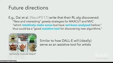 Machine Learning For Algorithm Design