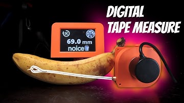 How to Make a Digital Tape Measure: Step-by-Step Guide / Arduino + 3D Print