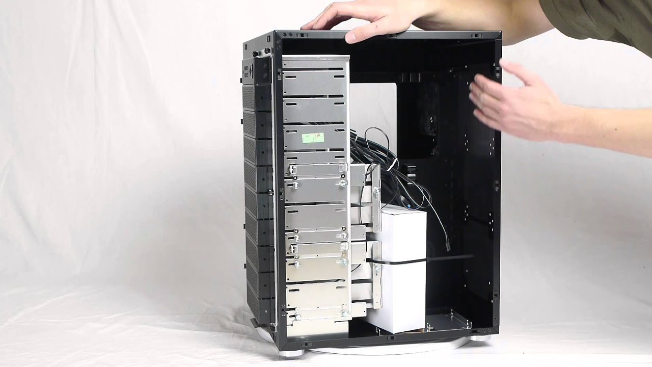 Ausgepackt Angefasst Lian Li Pc D600 Youtube