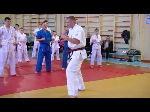 КУДО-разминка или как проходят тренировки.