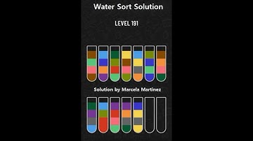 Water Sort Puzzle level 191 | Gameplay Mobile Games