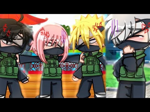 ♡Dress up as your favorite sensei!♡🛐||meme/Gacha trend [Naruto] Team 7✨